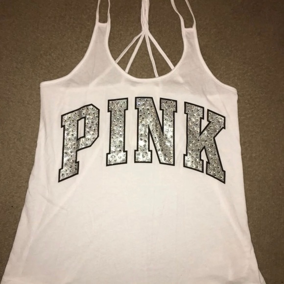 PINK Bling Matching Tank Top & Leggings - Picture 6 of 8